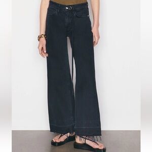 NEW. Frame Baggy Palazzo Jeans. NWT